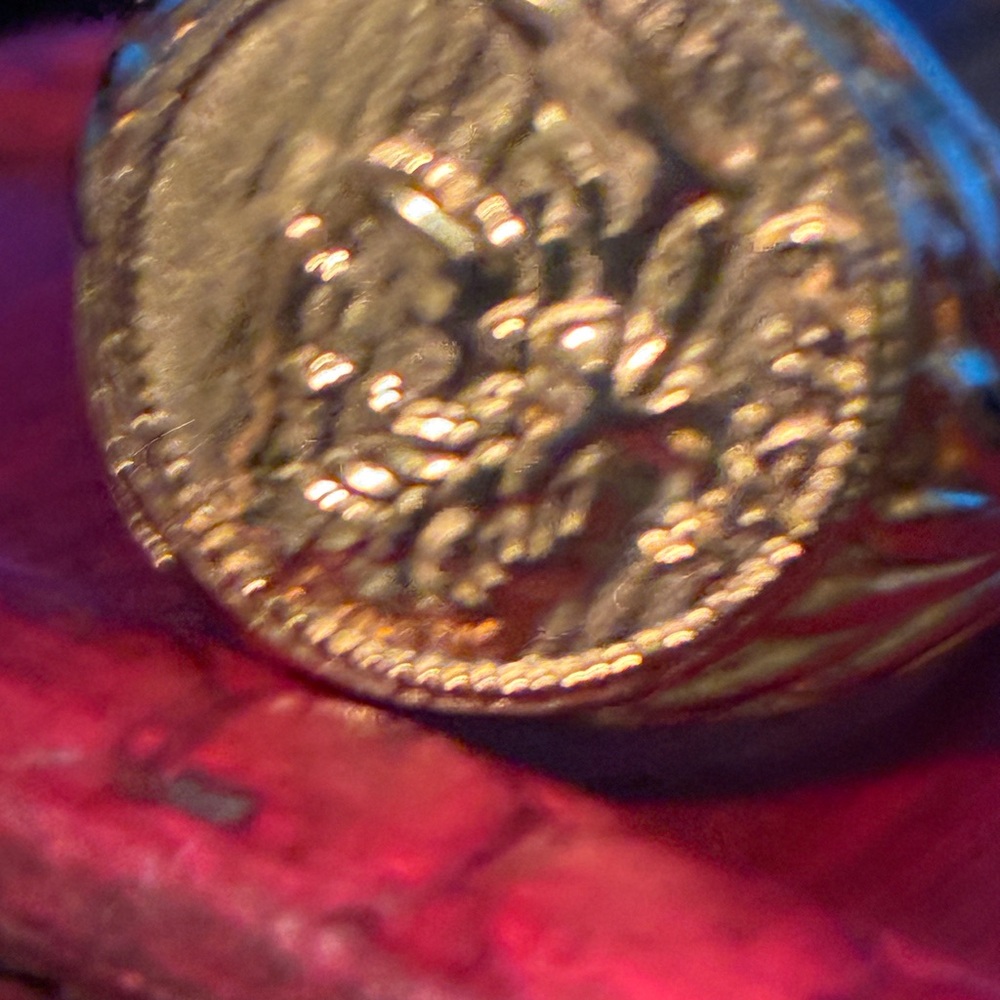 Gold Statement Ring - Picture 6 of 16